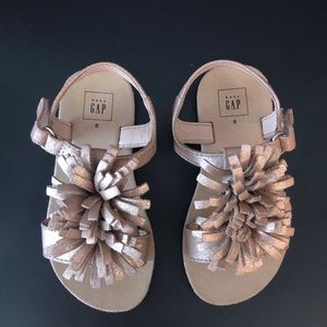 Adorable Bronze Sandals